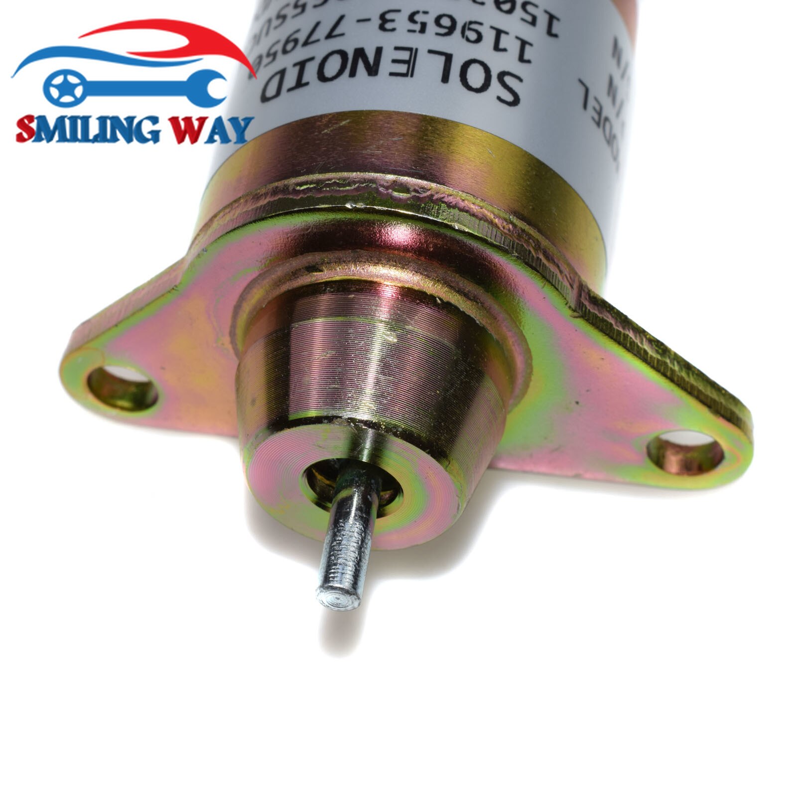 Fuel Shut Down Off Stop Solenoid Valve For 12V John Deere Kubota Tractor Yanmar 1503ES-12S5SUC5S 119653-77950 R55-7 R60-7 3TNE84