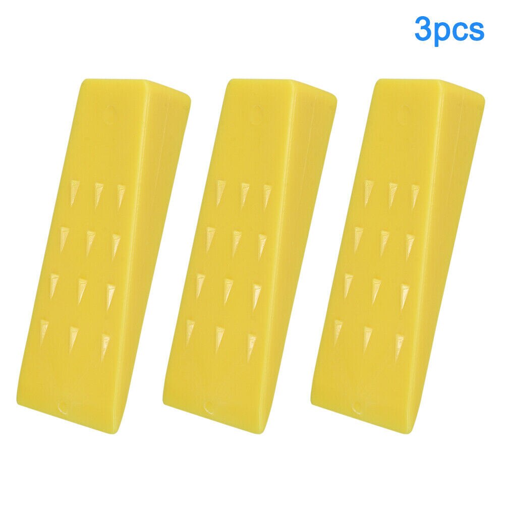 Cuña de corte dentada para cortar madera, herramienta de corte de 5 pulgadas, práctica, segura y fácil de usar, 3 piezas