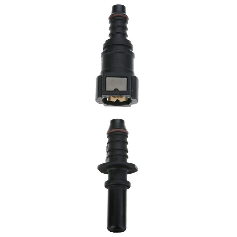 7.89/9.89/11.8 Auto ligne de carburant tuyau coupleur dégagement rapide connecter voiture Nylon ligne de carburant caoutchouc tuyau coupleur système d'alimentation en carburant