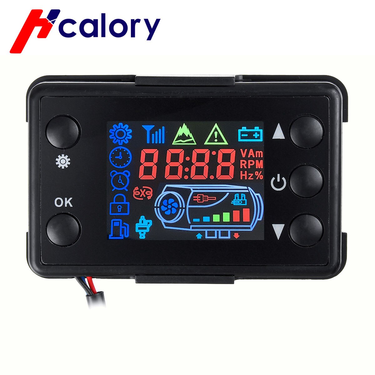 HCalory 12V Glow Pin Glow Plug for Car Truck Bus Caravan Boat 5-8KW Air Diesel Parking Heater Heating Wire Glow Plug