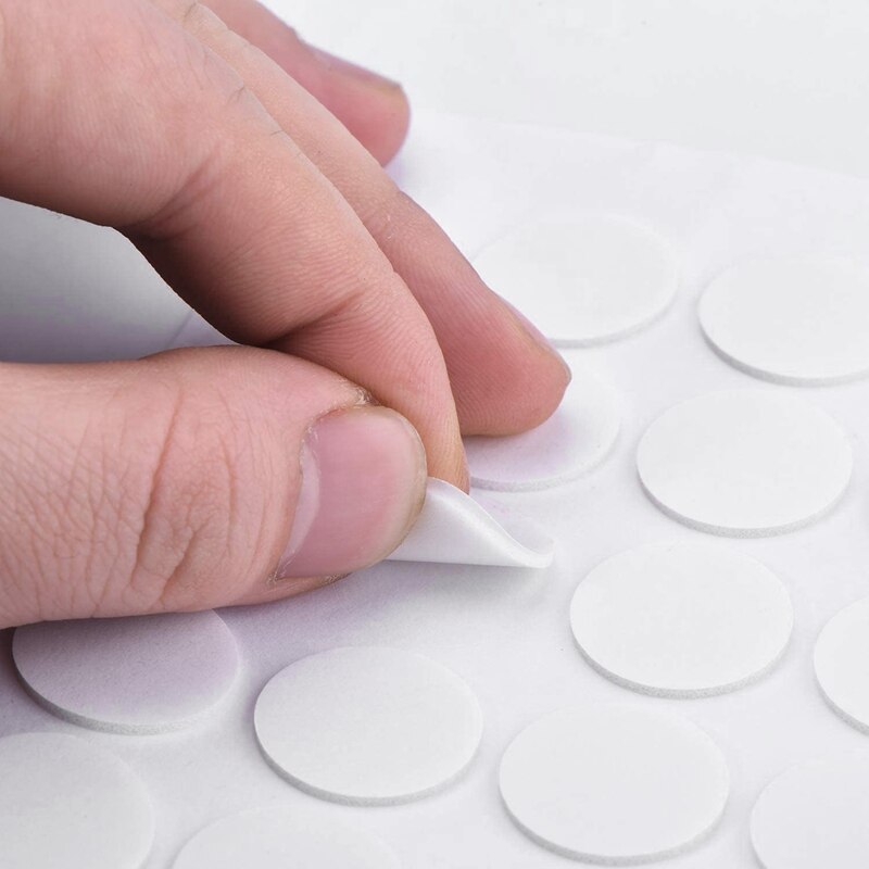 600 Pieces Candle Wick Stickers Candle Making Sticker Heat Resistant Double-Sided Stickers for Candle DIY Making