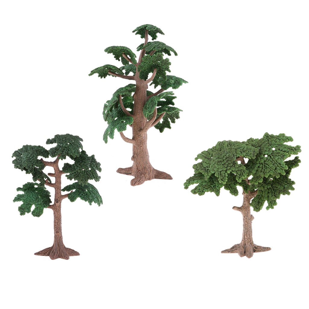 Pine Landscape Model Tree 10cm 13.5cm 24cm Tree Layout Park Landscape Decors