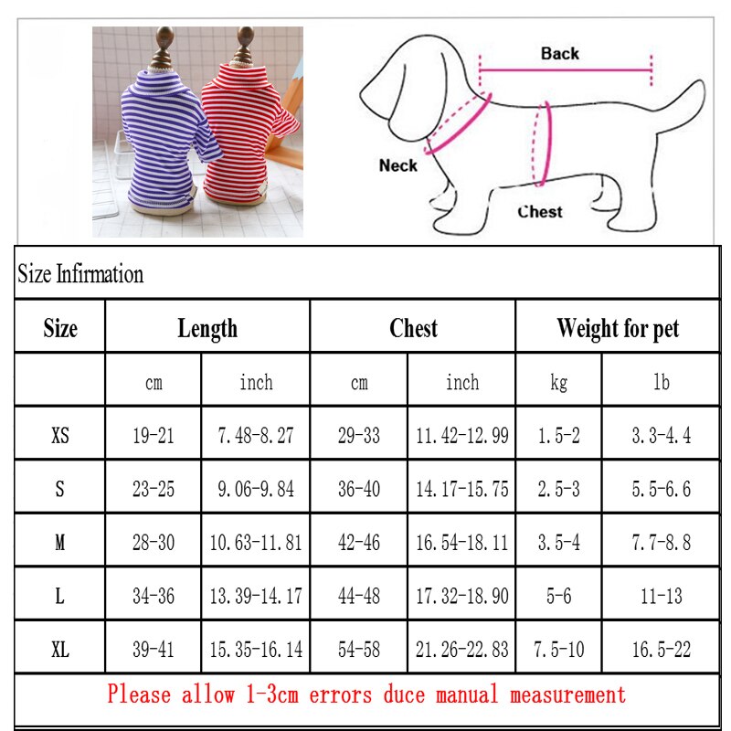 Stripe T-shirts For Dogs Clothes Puppy Clothing Simmer Pet Clothes for Small Dogs Cat Chihuahua French Bulldog Yorkshire Costume