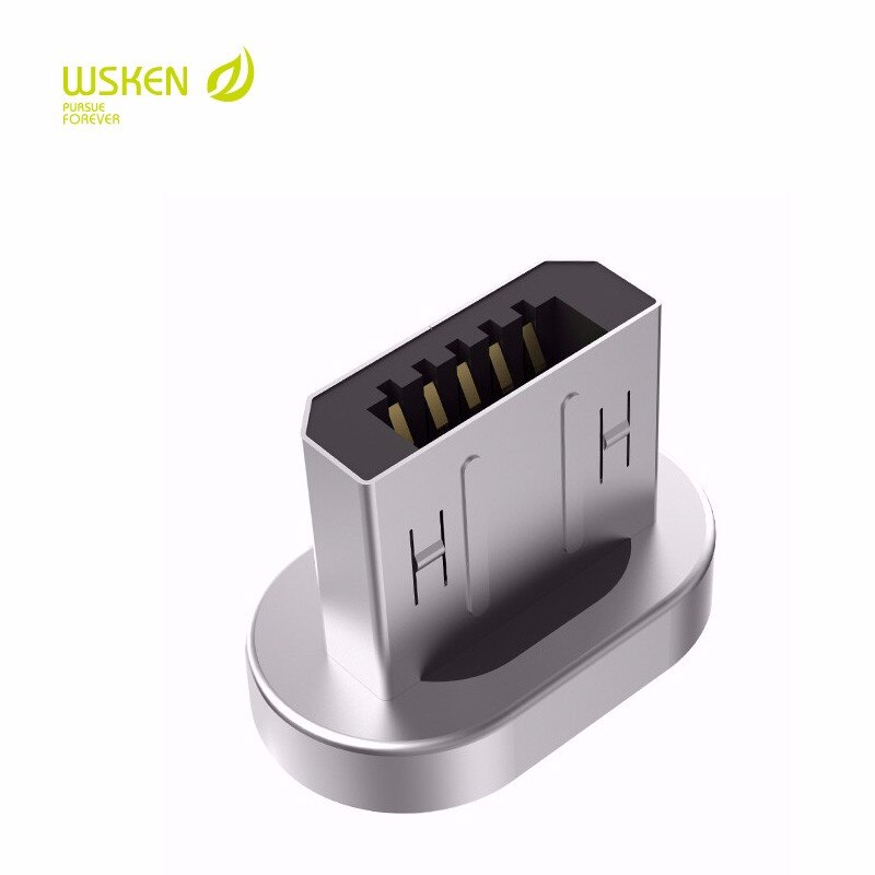 Originele wsken x-cable mini 2- serie metalen magnetische kabel data opladen android micro usb-kabel
