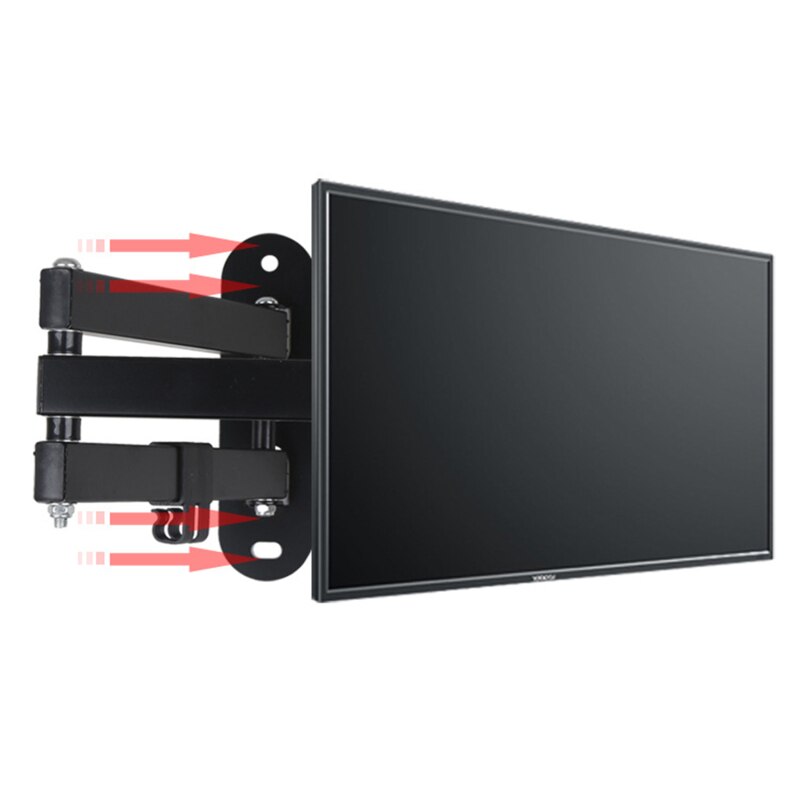 Universal Retractable TV Rack Wall Mount Bracket 17 To 32 Inch LCD Monitor TV Stand TV Holder LCD TV Stand Expansion Bracket