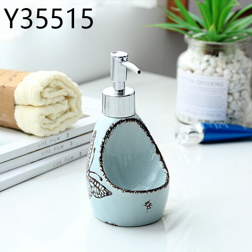 GAPPO liquid soap dispensers Bathroom liquid soap pump Ceramic Emulsion Bottle Bath Ceramic accessories liquid: Y35515