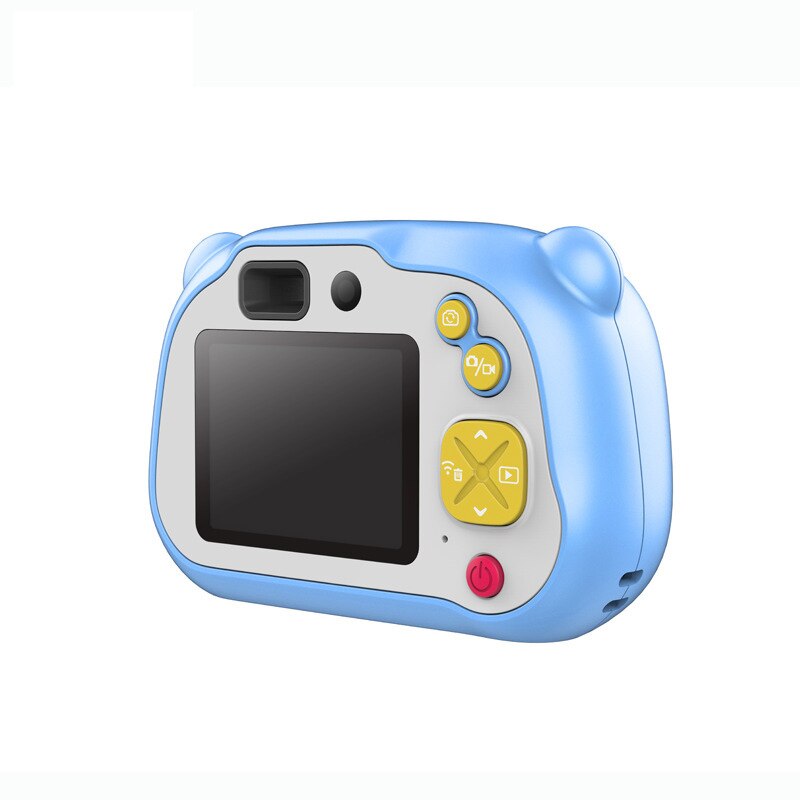 Kids Mini Video Camera 1080P Digitale Camcorder Wifi Vlog Camara Educatief Speelgoed Dual Lens Fotografica Profesional Kinderen: Blue / Add 32G TF Card
