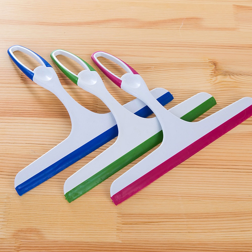 Glas Ruitenwisser Zeep Cleaner Zachte Siliconen Blade Thuis Douche Badkamer Spiegel Schraper Auto Ruitenwisser Huishoudelijke Schoonmaakmiddelen