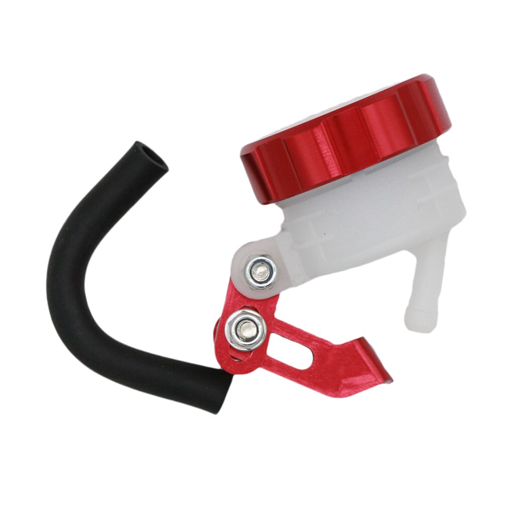 Réservoir de frein universel pour moto, cylindre de frein avant et arrière, embrayage avec coupelle d&#39;huile: Red