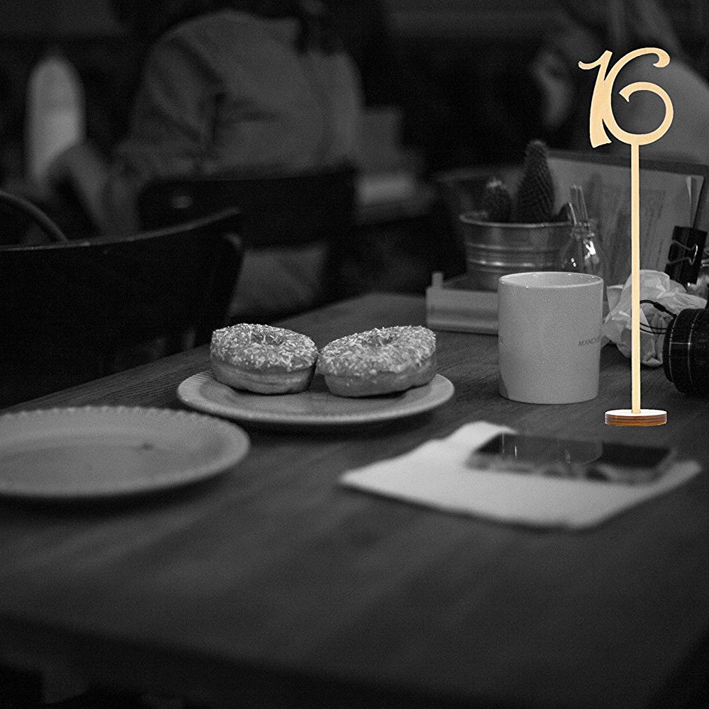 ALIM Wedding Table Number Table Cards Wedding Decoration Event Party Supplies Home Decoration