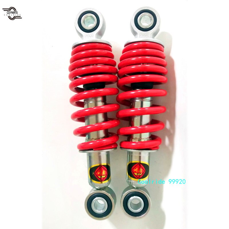 Coolrde Elektrische Rolle Hydraulische Rück Stoßdämpfer Einfache Pedal Fahrrad See Abstand 18/20/22/23 Hinten Schock: rot - 18mm