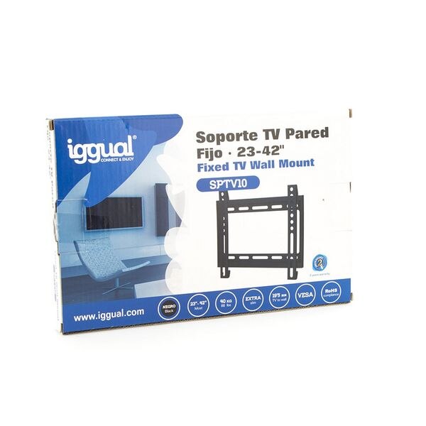 Ondersteuning Tv Vaste Iggual SPTV10 IGG314555 23 "-42" Zwart