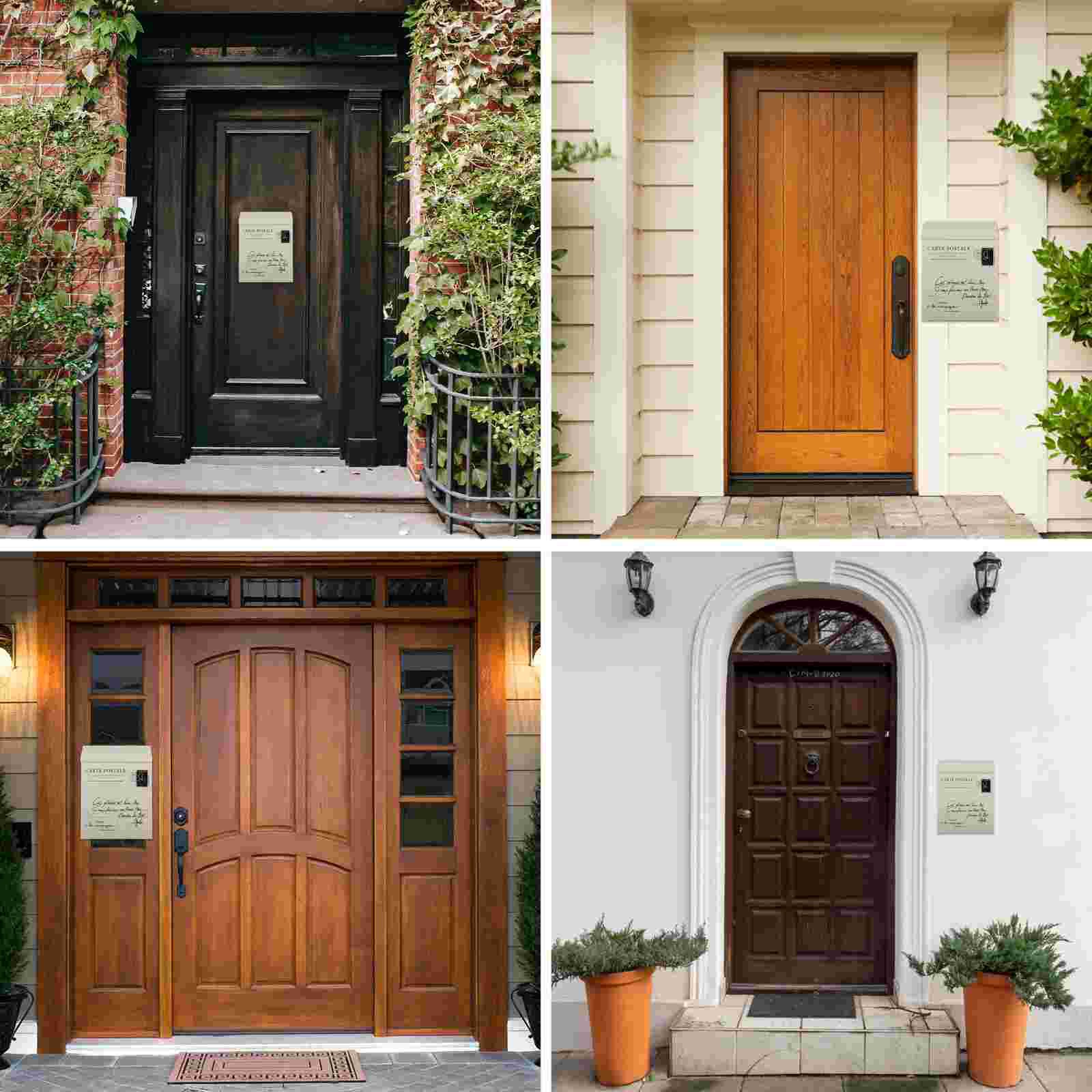 1 Pc Mailbox Klacht Doos Muur Heuvel Mailbox Afsluitbare Case Voor Home Tuin Kantoor