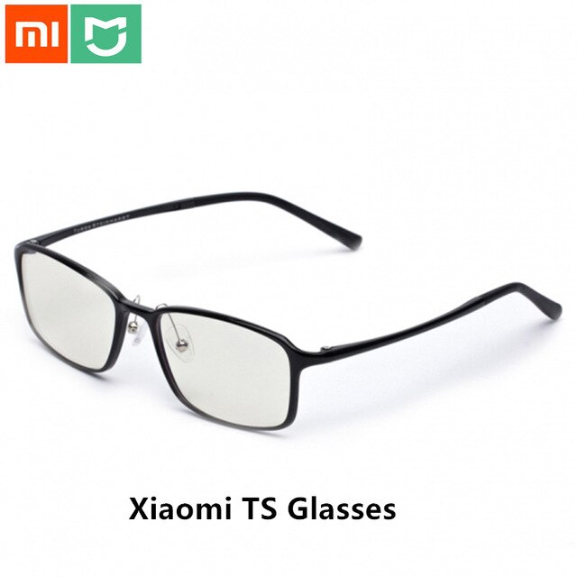 Xiaomi-Gafas de cristal Mijia TS para hombre y mujer, anteojos de protección ocular a prueba de fatiga visual y rayos UV, color azul