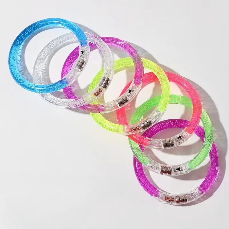 Halloween Luminous Bracelets Bubble Glow-in-the-dark Bracelets Party Music Festival Atmosphere Party Party Supplies