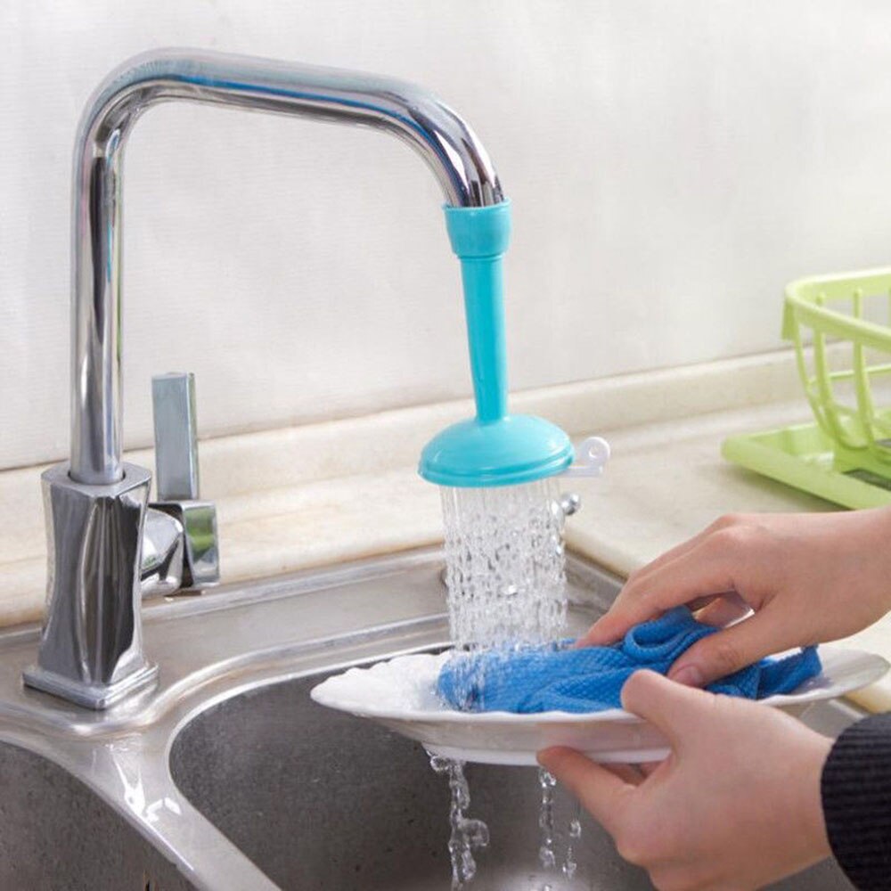 360°Rotatable Faucet Extender Water Saving Flexible Sink Tap Sprayer Kitchen Bathroom Faucet Adapter Nozzle Tap Filter