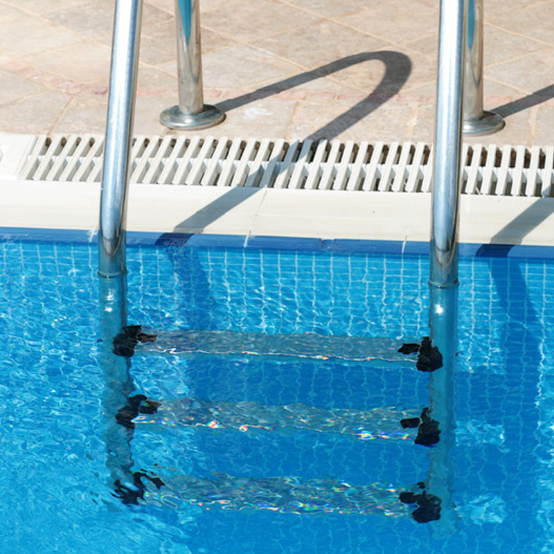 Newly Stainless Steel Swimming Pool Pedal Replacement Ladder Rung Steps Anti Slip Accessories SDF-SHIP