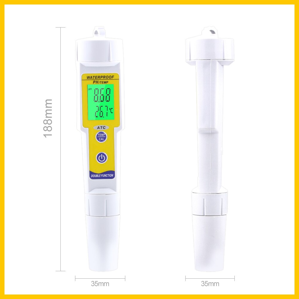 Mini Probe Pen-Type Water Analysis Device Waterproof Acidity Meter Pen Type Analysis Device pH-618