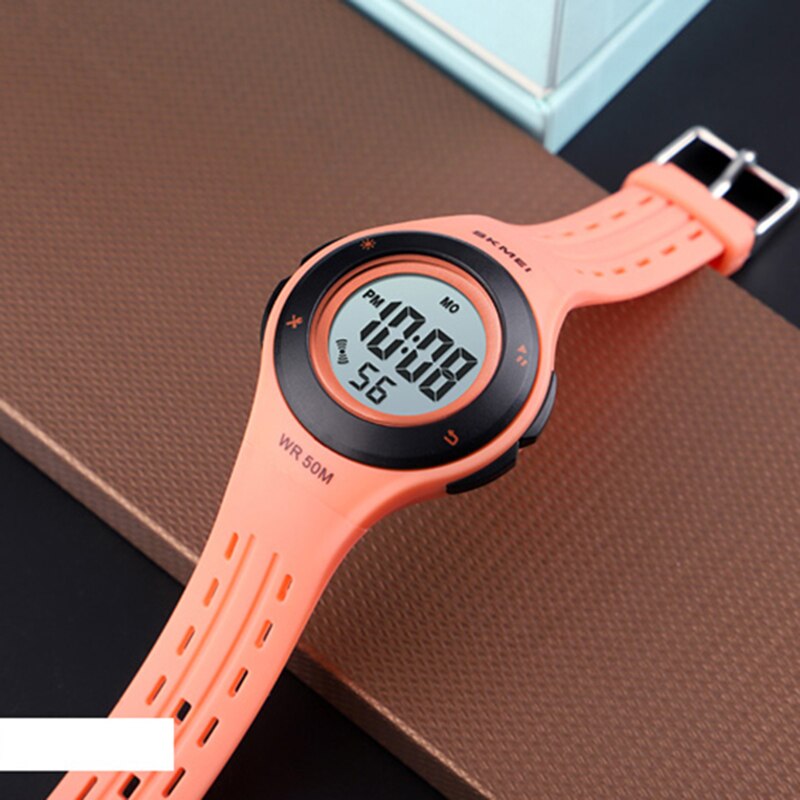 Horloges Voor Kids LED Sport Stijl kinderen Digitale Elektronische Horloge Jongens Meisjes Kinderen Cartoon 50 M Waterdicht Horloge SKMEI