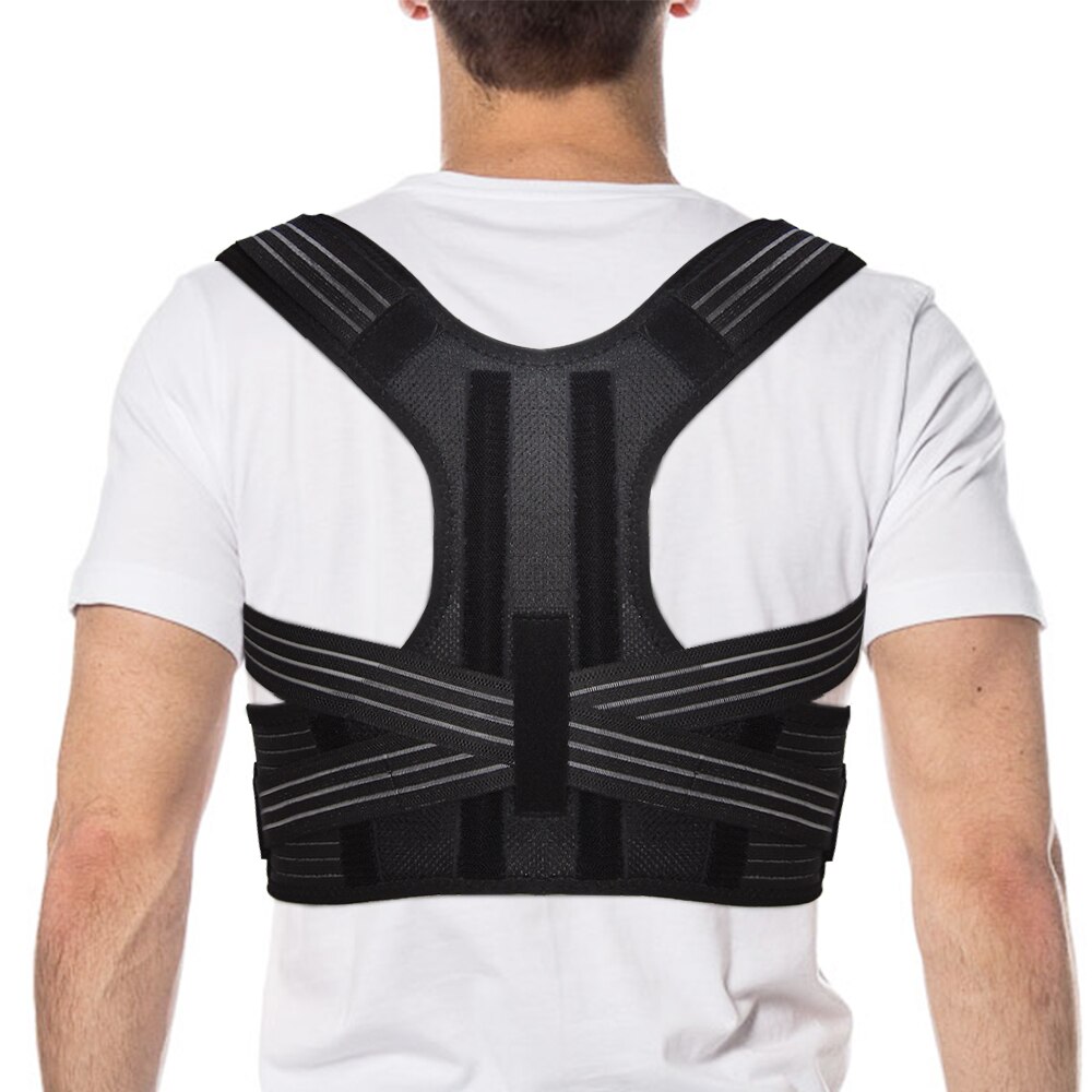 Magnetische Therapie Houding Corrector Brace Schouder Terug Ondersteuning Riem Bretels Ondersteunt Riem Schouder Houding Unisex: type 3 / S
