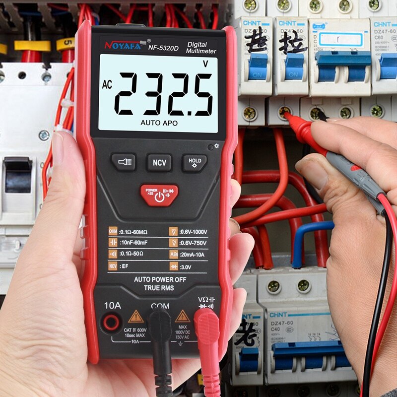 Nf Multimeter Noyafa NF-5320D 600V Digital Multimeter Ture RMS A... – Grandado