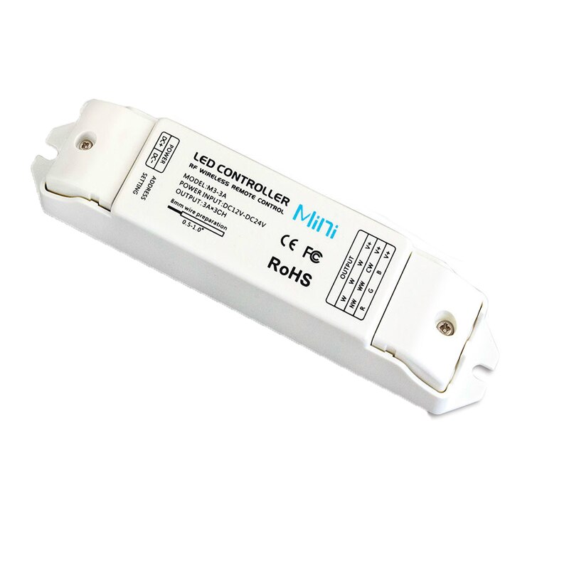 LTECH Neue LED Streifen Dimmer 2,4G RF berühren Fernbedienung DC12-24V Konstante Spannung Empfänger 3A 3 Kanal Für 5050 3528 Schnur Band Verwenden