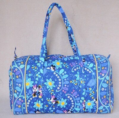Lconic Large Travel Duffel: Sky Blue