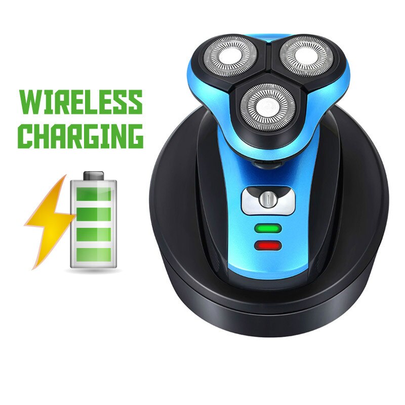 5D Electric Shaver USB Wireless Charging Floating 3 Blades Whole Body Washing Shaving Maching Electric Razor for Men D40