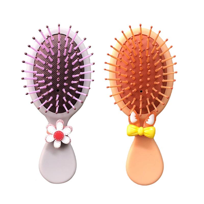 2Pcs Hairstyling Kammen Luchtkussen Kammen Draagbare Kammen (Assorti Kleur): Default Title