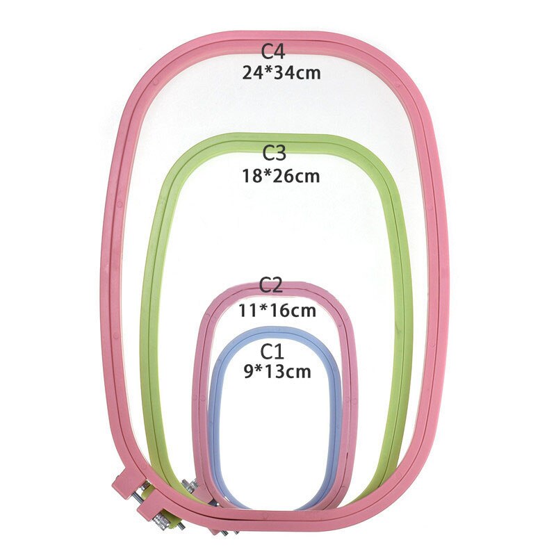 1Pcs embroidery hoop ABS plastic sewing accessories hand sewing tools embroidery stretching tools