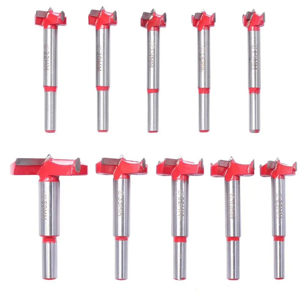 15-40mm Wood Boring Drill Bits Forstner Drill Bit Woodworking Self Centering Hole Hole Saw Cutter Tungsten Steel Drilling Tools