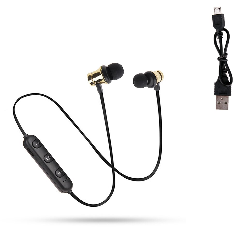 Rovtop XT11 Magnetic Bluetooth Earphone Wireless Earbuds Sport Headset For iPhone Xiaomi Hands free Headphones for Huawei: Silver