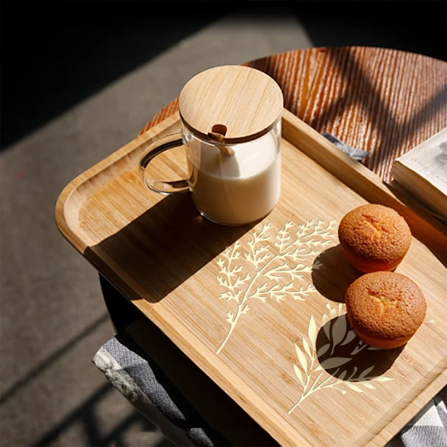 ** 18 plantillas de pintura de flores DIY, plantillas de plástico reutilizables para madera, tela, papel, pintura en aerosol y suministros para manualidades de grafiti