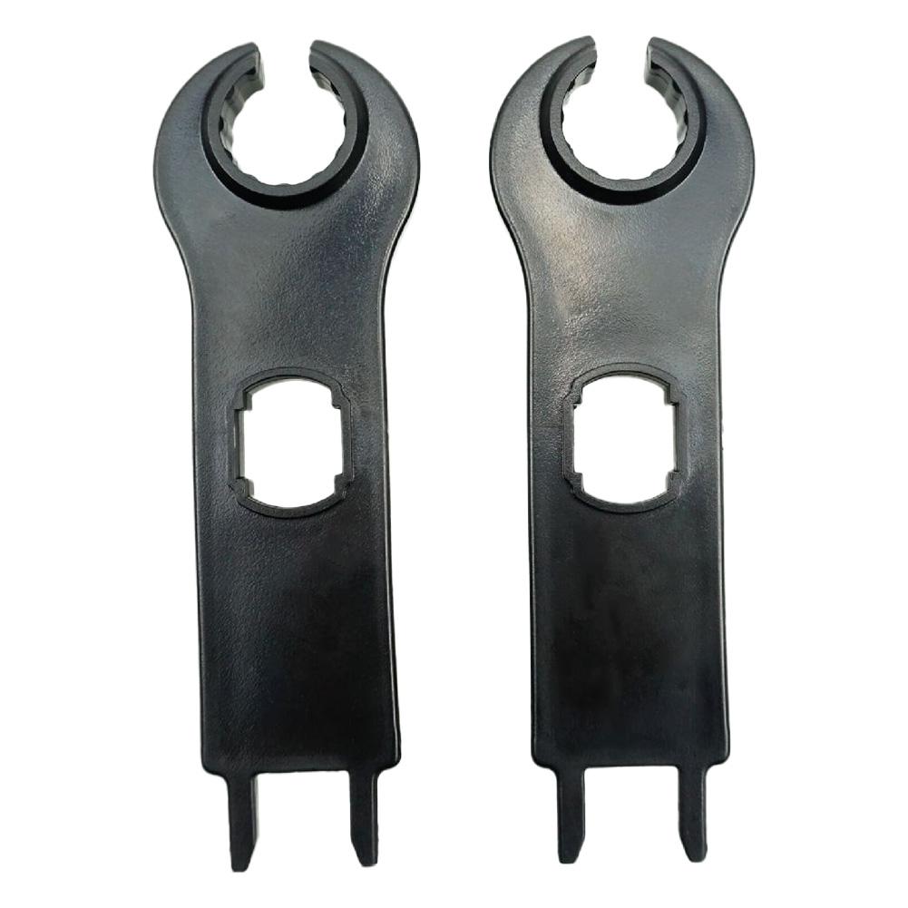 1 Pair Solar Panel Connector Disconnect Tool ABS Button Panel Connector Wrench Connector Manual Installation Wrench