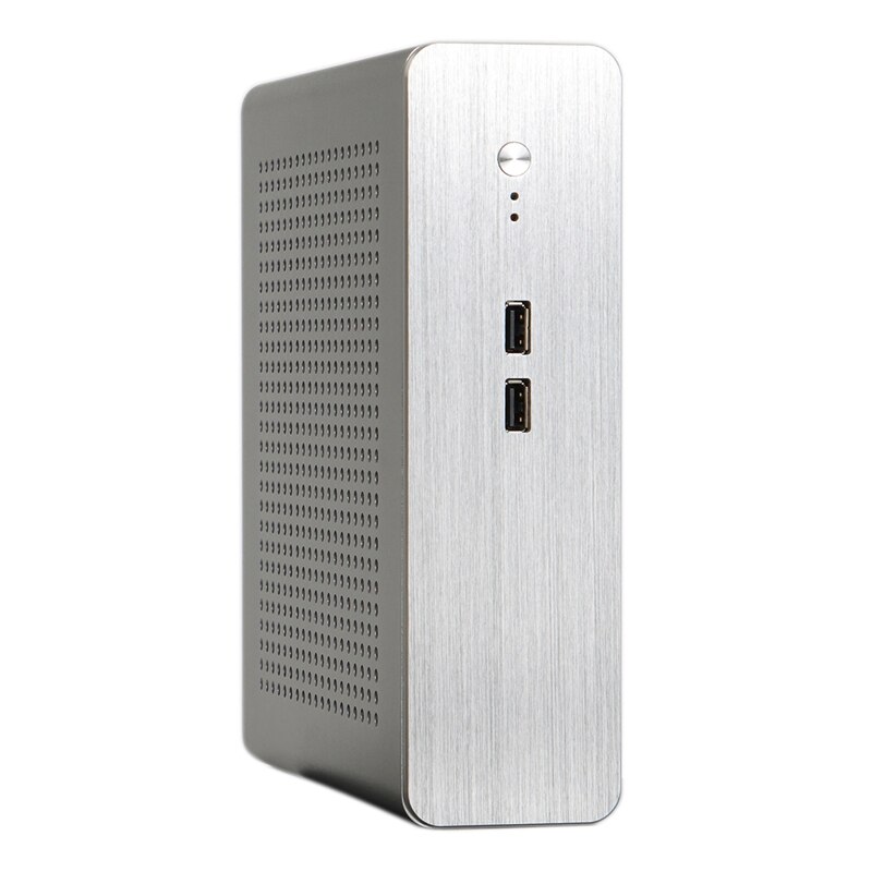 G60S All-Aluminium USB2.0 Itx Chassis Mini Computer Plug Voor Desktop