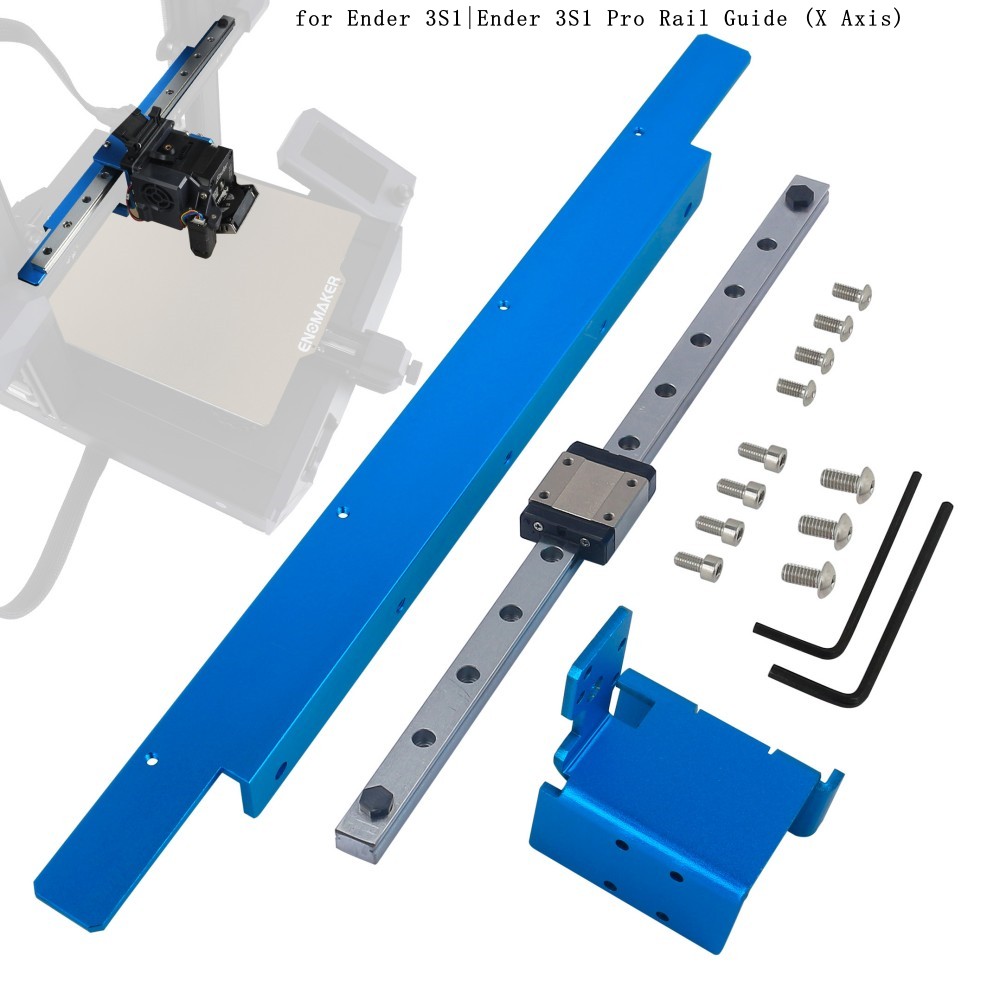 Hochpräzises Aktualisierung-Linearschienen-Bausatz Ender-3 S1 Profi Z-Achse X-Achse Linearführungskit für Ender-3 S1/Ender-3 S1 Profi 3D-Drucker