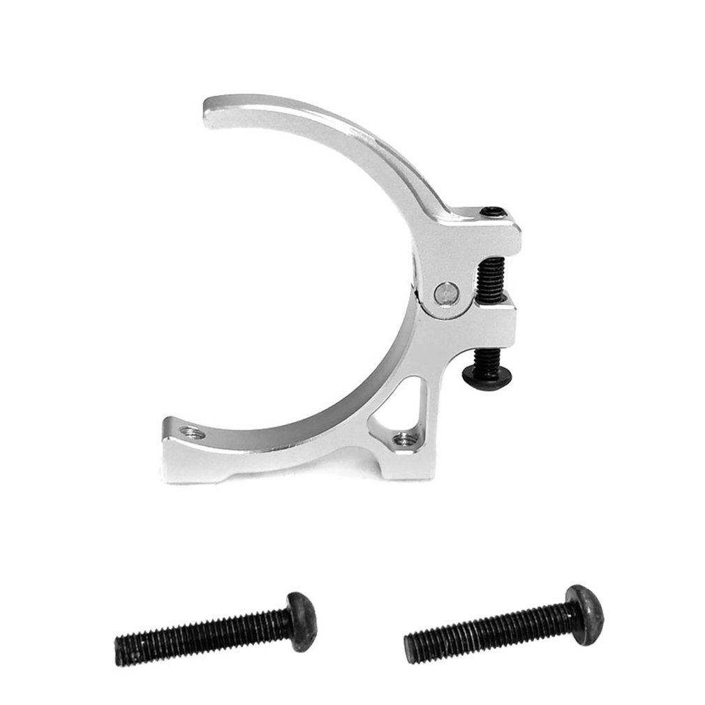 Rc motor køleventilator 40 x 40mm aluminiumsholder til 1/10 1/8 rc biler 4068 4082 4092 4074 4274 4268 børsteløs motor