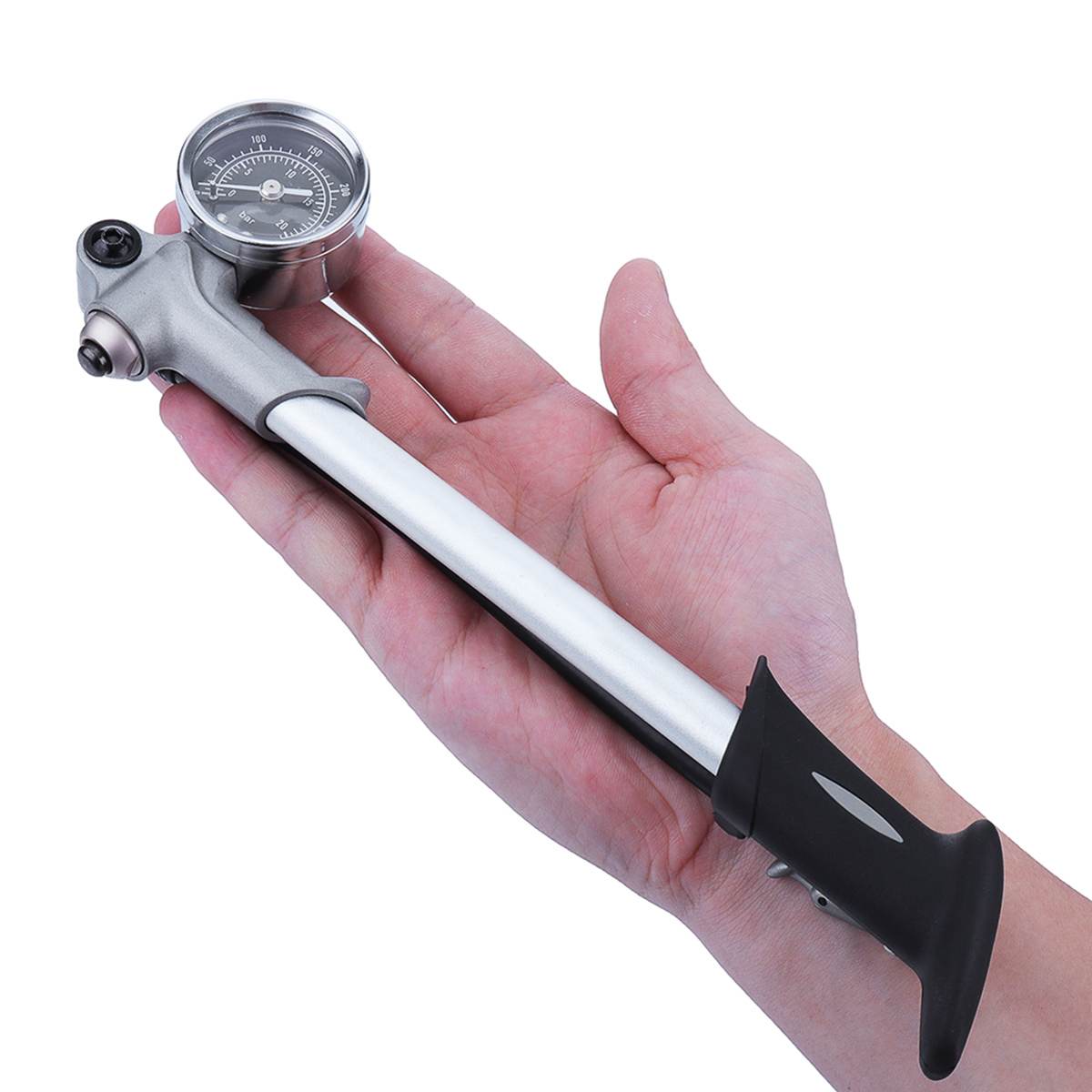 300 psi vering mountainbike vork schokdemper pomp met manometer mtb hoge druk fietspomp luchtvork fiets fietsaccessoires