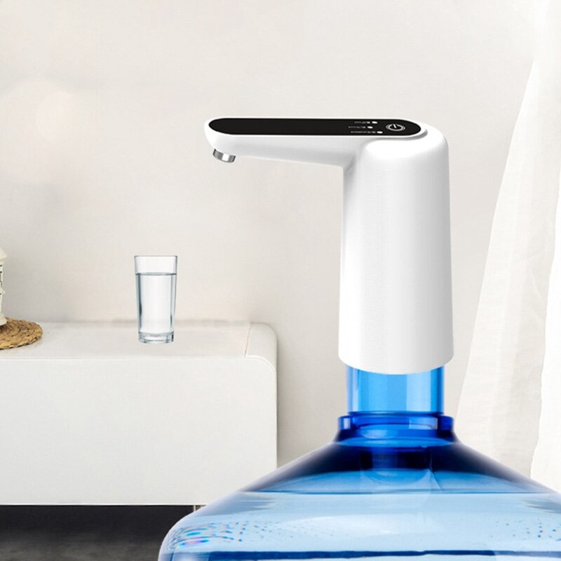Vatten på flaska automatisk vattenabsorbent med lampa usb-laddningsdetektering vatten elektrisk vattendispenser