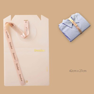 Planche à plier Organisateur T-Shirt Vêtements Pli Facile Organisateur Taille Adulte Vêtements Pliant Conseil Gagner Du Temps Vêtements Organisateur: Barbie powder 1pc