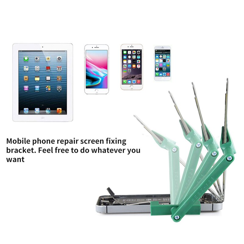 Beste-131 360 Rotation Universal Telefon Reparatur Ständer Halter Handy LCD Bildschirm Befestigungs Leuchte Clamp Clip Für IPhone