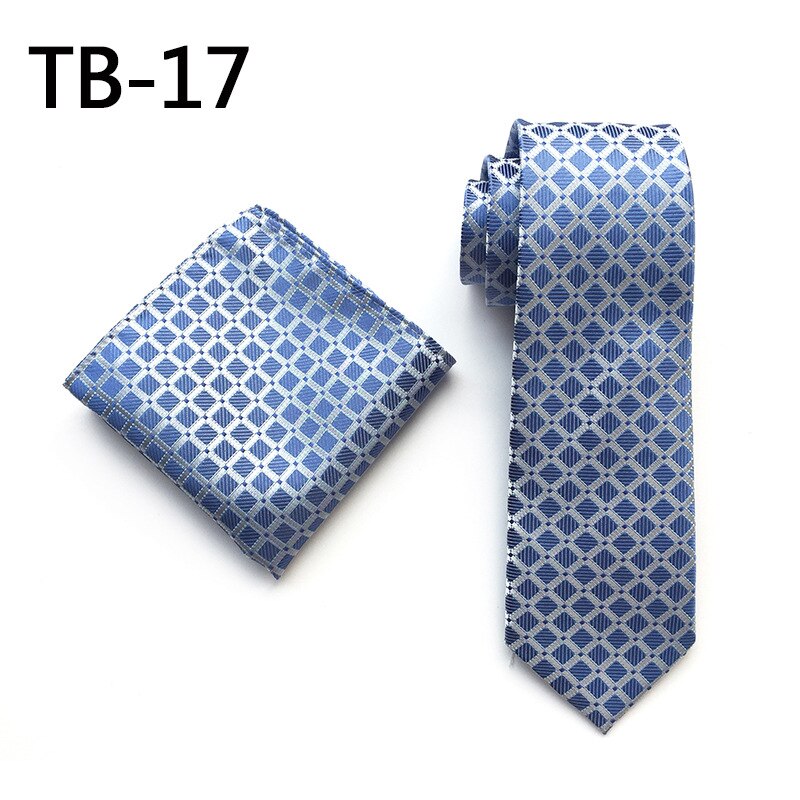 Floral Mens Tie Set Silver White Purple Red Pink Blue Orange Jacquard Silk Tie Pocket Square 8cm Classic Ties for Men Corbatas: TB17