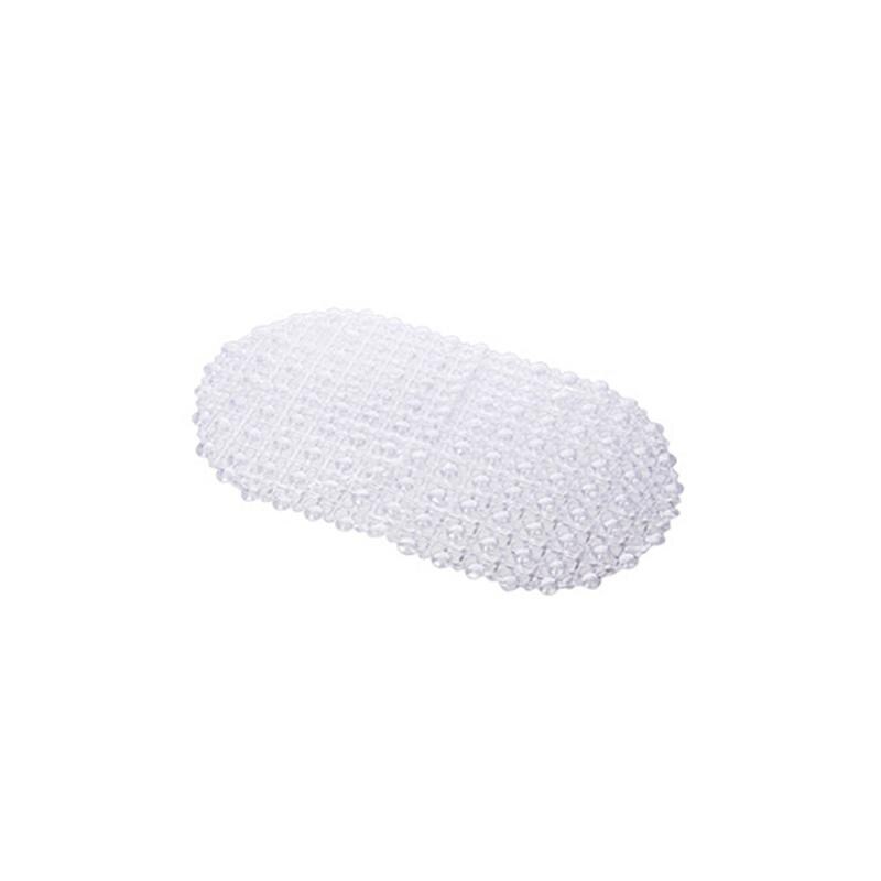Kleurrijke badkamer badmat groot sterke zuigkracht antislip vinyl rubber bad douche mat kleurrijke stippen pvc pad: 7