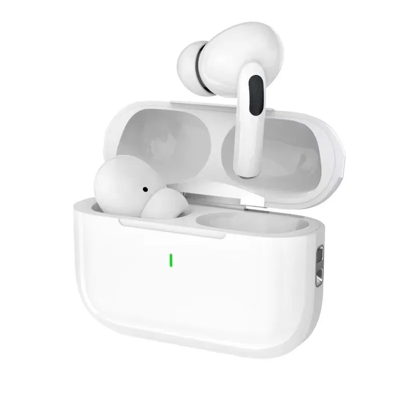 Originale pro 5 tws max trådløse bluetooth-øretelefoner med etui ørepropper støydempende headset for iphone og android-hodetelefoner: Rød