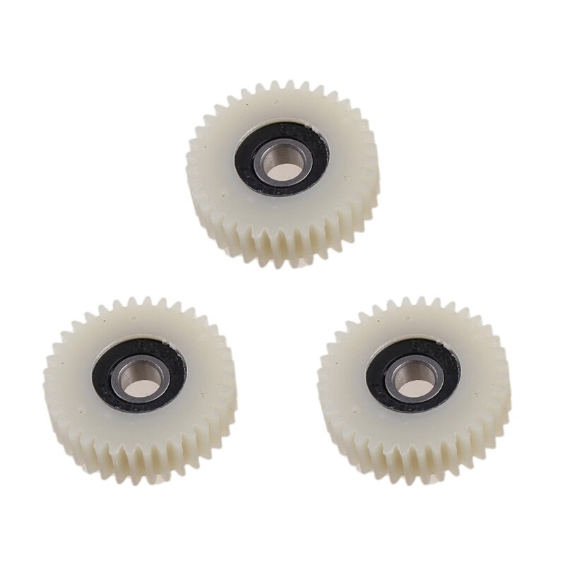 Engrenage en Nylon pour réparation de moteur de vélo Bafang, 36 dents solides, connecteur de roulement d'engrenage de moteur, 3 pièces