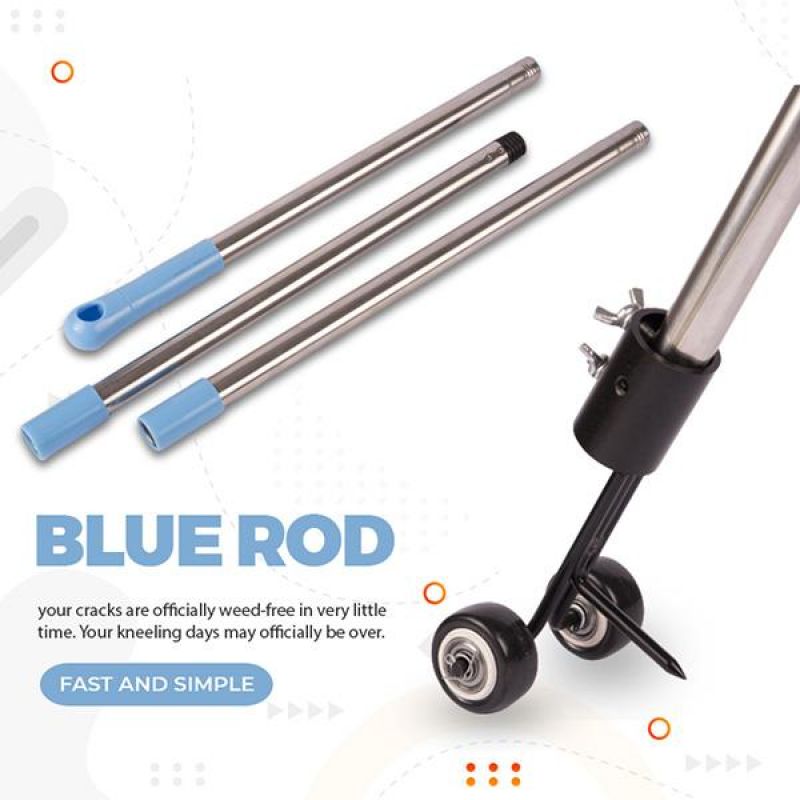 Universal Mop Pole Replacement: blue