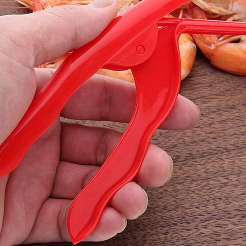 1 pc rápido camarão peelers camarão descascador descascador descascar dispositivo criativo cozinha cozinhar concha ferramentas de marisco uso fácil gadget cozinha