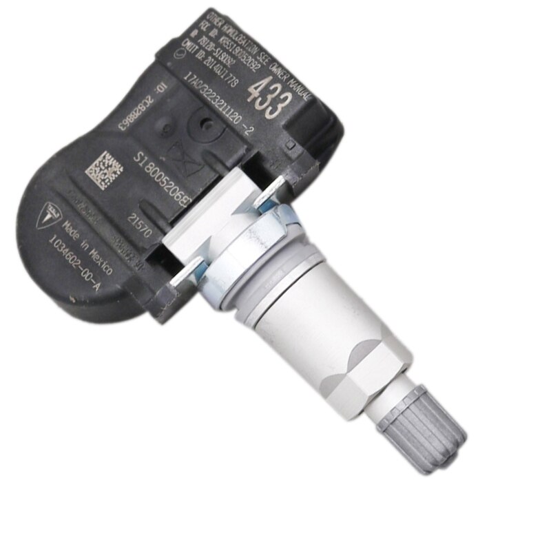 Til  -2023 tesla model  x 43hz tpms sensor dæk lufttryk sensor 1034602-00- a