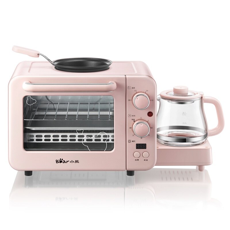 Multifunktions Frühstück Maschine Mini Elektrische Haushalts Backofen Kuchen Backen Braten Pfanne Warme Trinken Topf Toaster