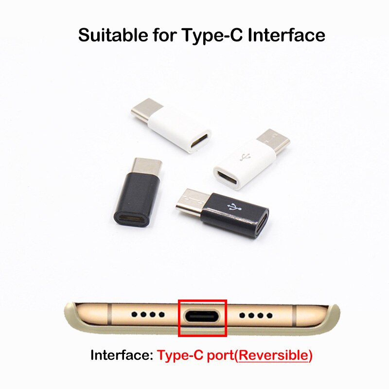 2 Stuks Usb C Naar Micro Opladen Converter Voor Huawei Honor 30 20 10 9 9X Pro 20S 30S V20 V30 Pro Play Telefoon Type-C Otg Adapter